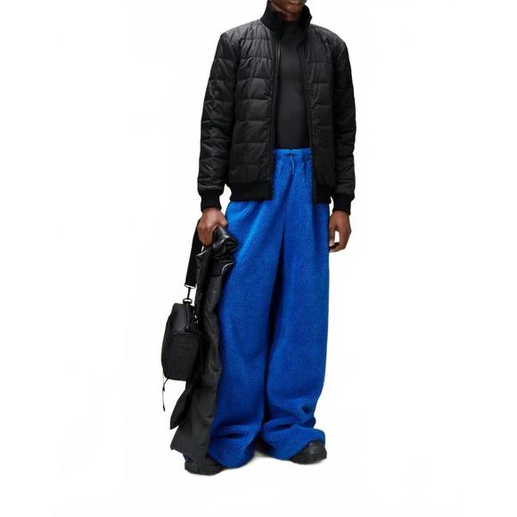 NEW RAINS liner high neck jacket in black